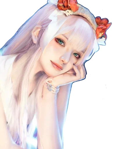 😍 Стикер «COSplayer (啊川_azey)» для Telegram
