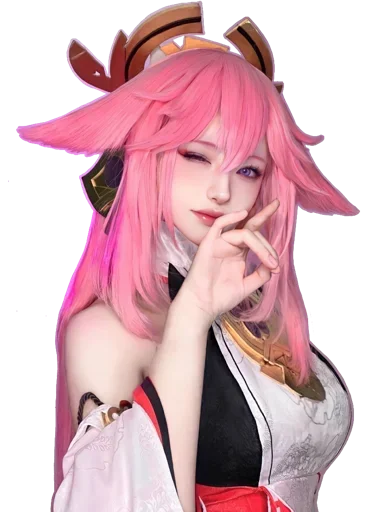 😍 Стикер «COSplayer (啊川_azey)» для Telegram