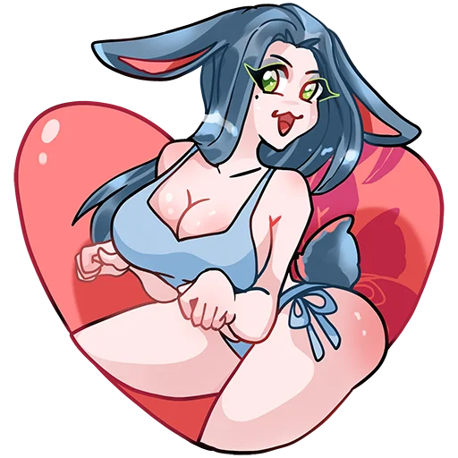 🐰 Стикер «Cosplay» для Telegram
