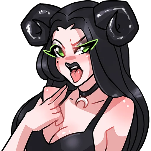 😈 Стикер «Cosplay» для Telegram