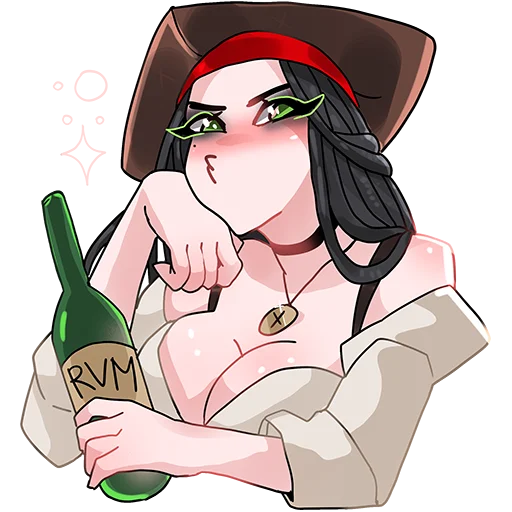 🥴 Стикер «Cosplay» для Telegram