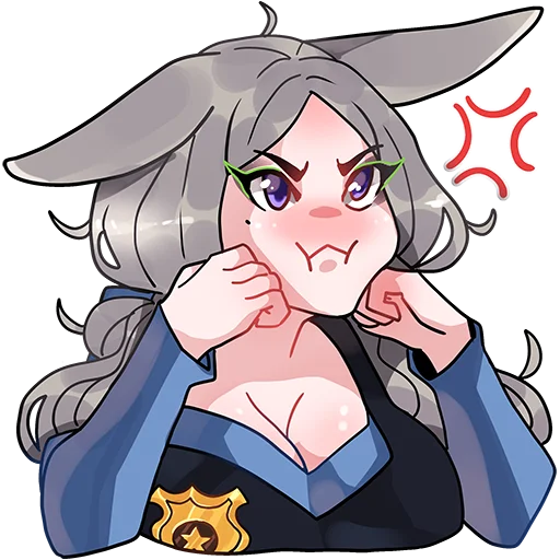 🤬 Стикер «Cosplay» для Telegram
