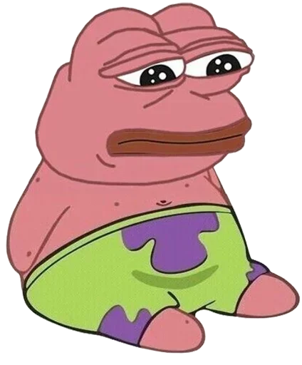 😞 Стикер «Cosplay Pepe ?» для Telegram