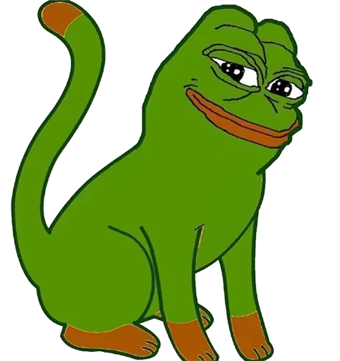 🐱 Стикер «Cosplay Pepe ?» для Telegram