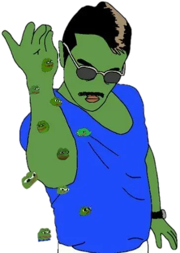 🧂 Стикер «Cosplay Pepe ?» для Telegram