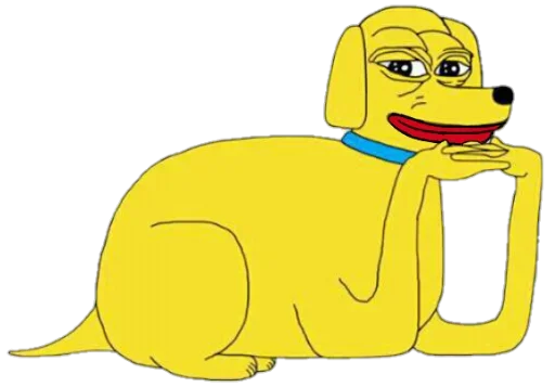 🐶 Стикер «Cosplay Pepe ?» для Telegram