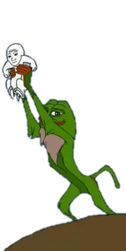 🦁 Стикер «Cosplay Pepe ?» для Telegram