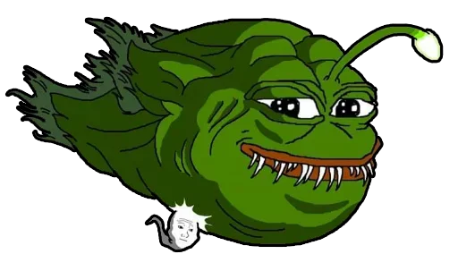 🐡 Стикер «Cosplay Pepe ?» для Telegram