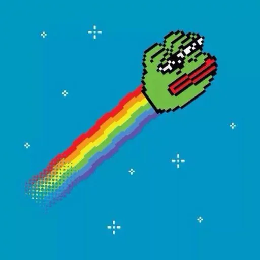 🌈 Стикер «Cosplay Pepe ?» для Telegram