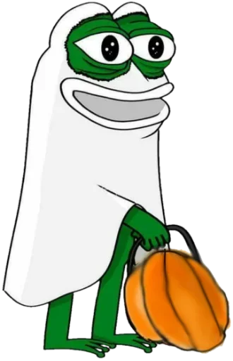 👻 Стикер «Cosplay Pepe ?» для Telegram