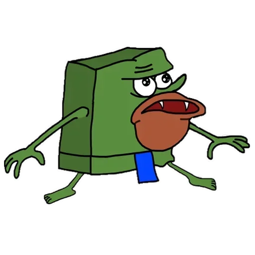 🤨 Стикер «Cosplay Pepe ?» для Telegram