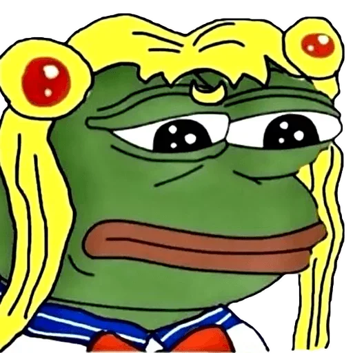 👸 Стикер «Cosplay Pepe ?» для Telegram