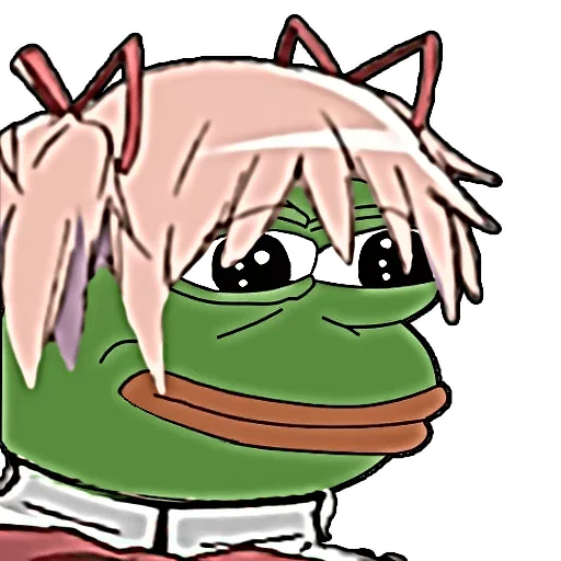 👸 Стикер «Cosplay Pepe ?» для Telegram