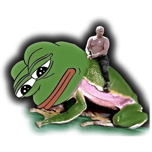 😎 Стикер «Cosplay Pepe ?» для Telegram