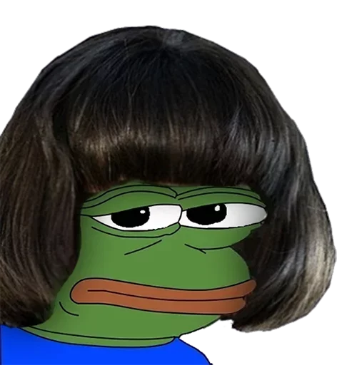 😒 Стикер «Cosplay Pepe ?» для Telegram