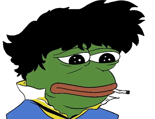 😞 Стикер «Cosplay Pepe ?» для Telegram