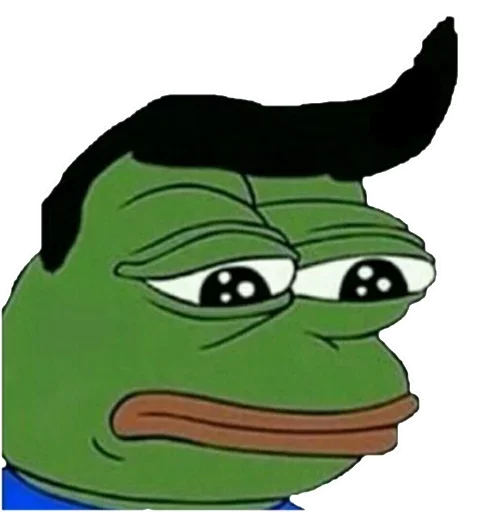 😒 Стикер «Cosplay Pepe ?» для Telegram