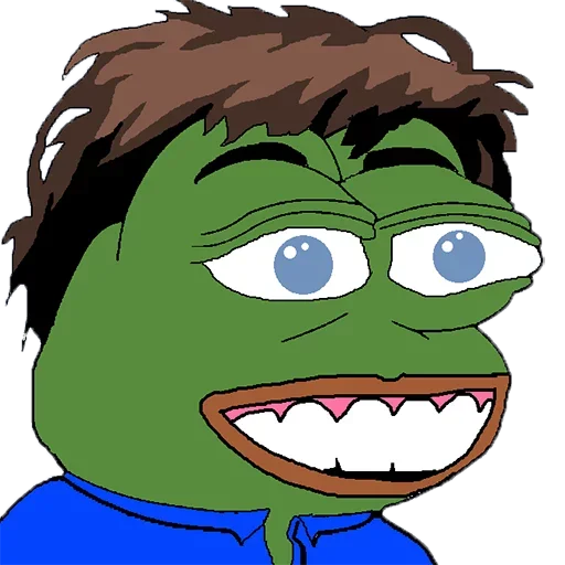 😬 Стикер «Cosplay Pepe ?» для Telegram