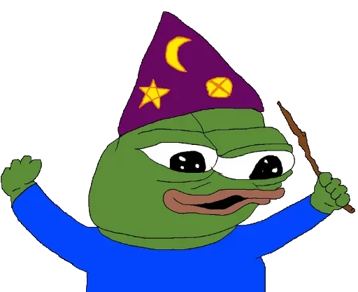 🧙‍♂️ Стикер «Cosplay Pepe ?» для Telegram