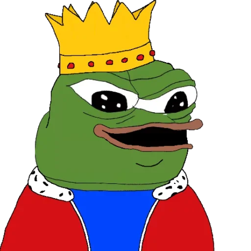 🤴 Стикер «Cosplay Pepe ?» для Telegram