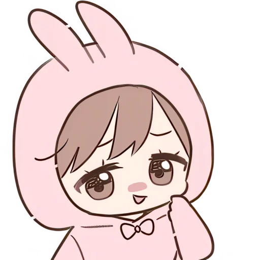 😀 Стикер «Костюм кролика» для Telegram