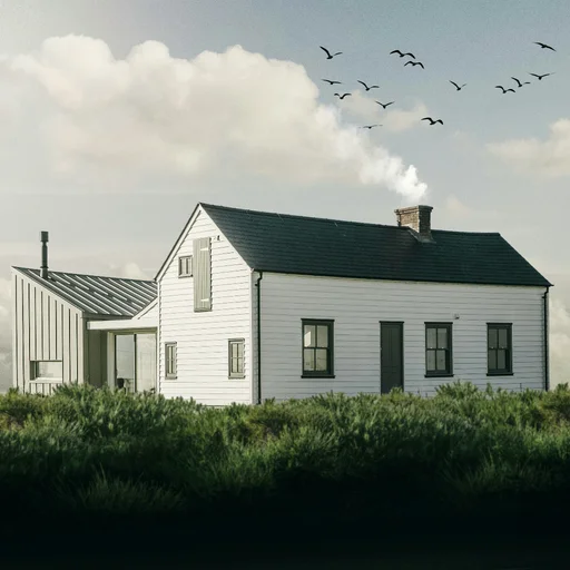 🏚️ Стикер «Уютные домики» для Telegram