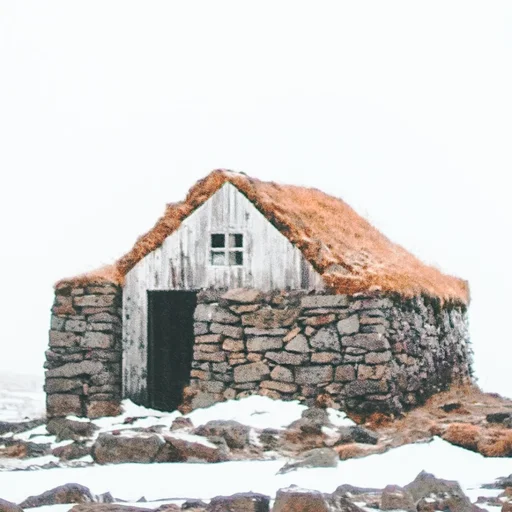 🏯 Стикер «Уютные домики» для Telegram