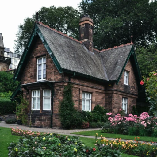 🏠 Стикер «Уютные домики» для Telegram