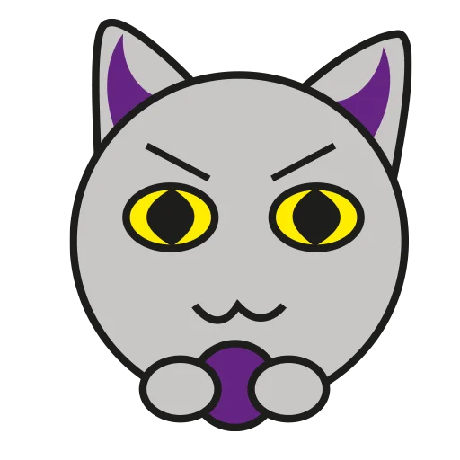 😈 Стикер «почему» для Telegram
