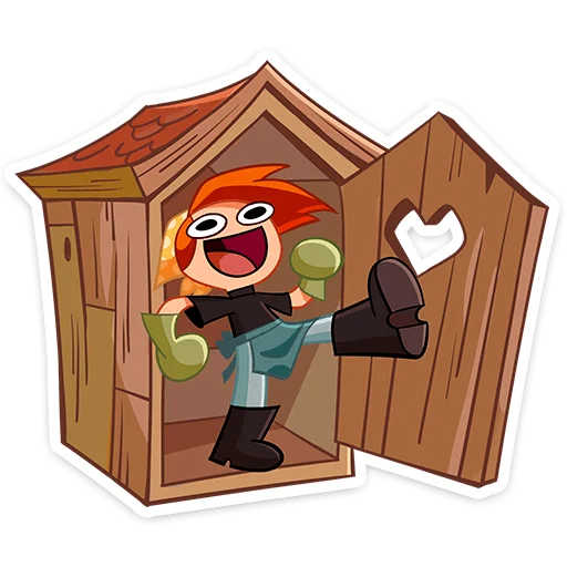 😤 Стикер «Дачница Марина» для Telegram