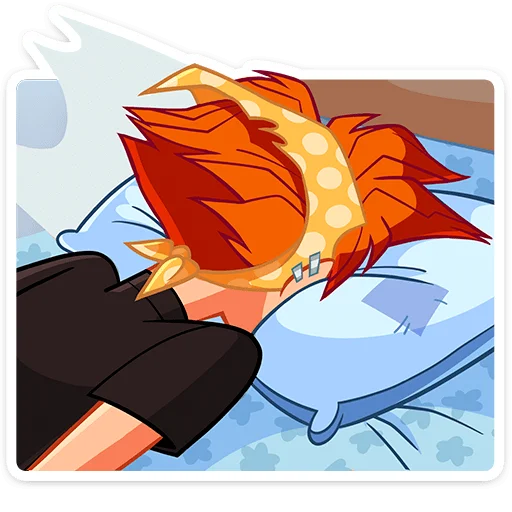 💤 Стикер «Дачница Марина» для Telegram