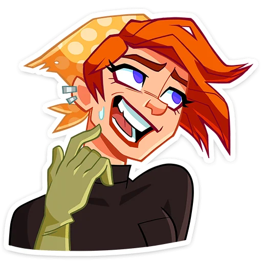 😅 Стикер «Дачница Марина» для Telegram