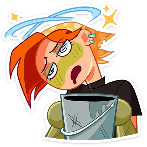 🤪 Стикер «Дачница Марина» для Telegram