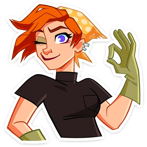 👌 Стикер «Дачница Марина» для Telegram