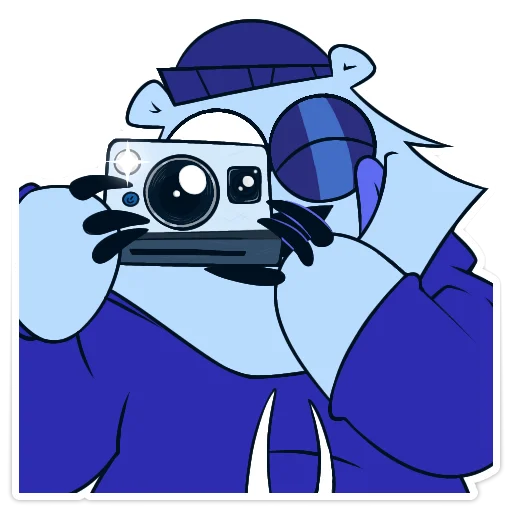 📸 Стикер «Диванный Аналитик» для Telegram