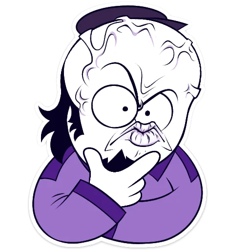 🧠 Стикер «Диванный Аналитик» для Telegram