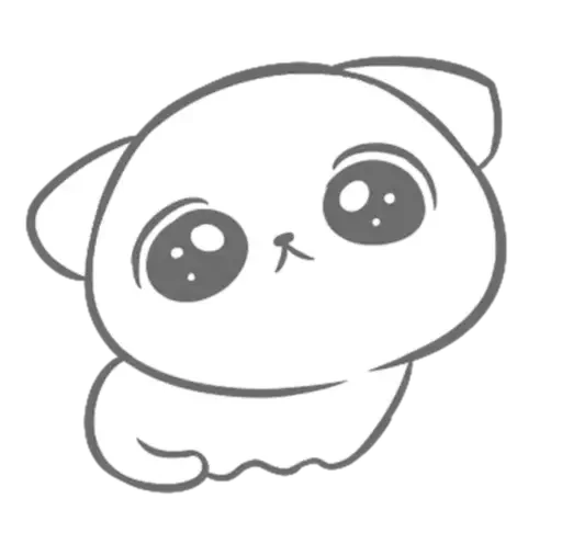 🥺 Стикер «couldy cat могучий кот» для Telegram