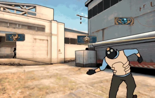 🕺 Стикер «Counter Strike» для Telegram