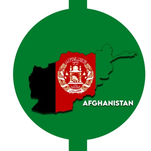 🇦🇫 Стикер «Countries Cards» для Telegram