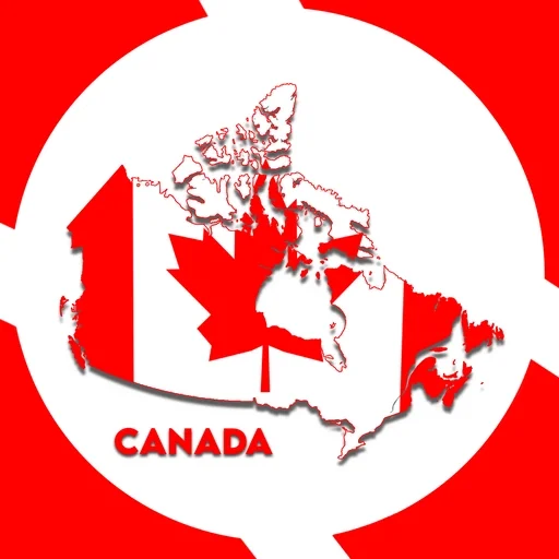 🇨🇦 Стикер «Countries Cards» для Telegram