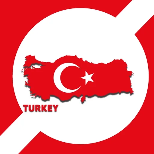 🇹🇷 Стикер «Countries Cards» для Telegram
