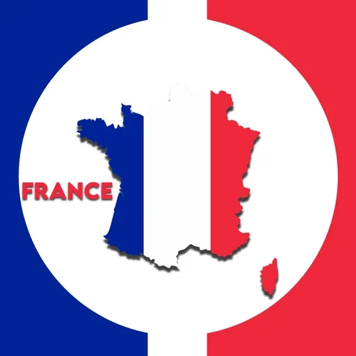 🇫🇷 Стикер «Countries Cards» для Telegram