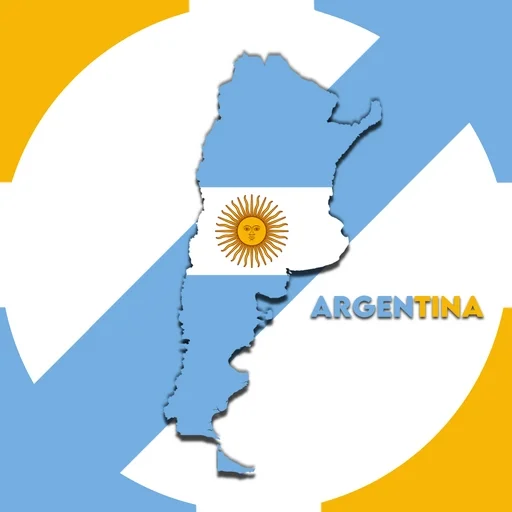🇦🇷 Стикер «Countries Cards» для Telegram