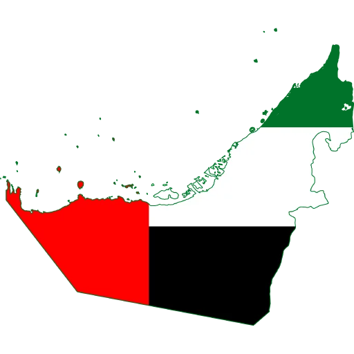 🇦🇪 Стикер «Country Of Asia» для Telegram