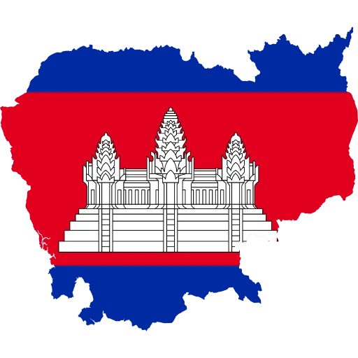 🇰🇭 Стикер «Country Of Asia» для Telegram