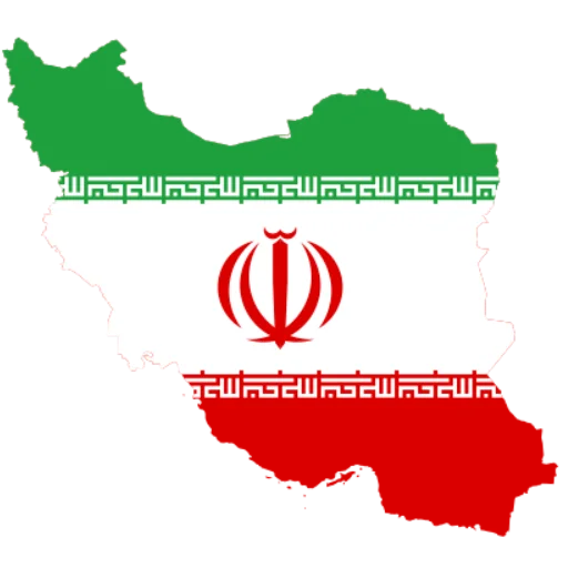 🇮🇷 Стикер «Country Of Asia» для Telegram