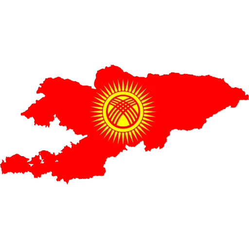 🇰🇬 Стикер «Country Of Asia» для Telegram