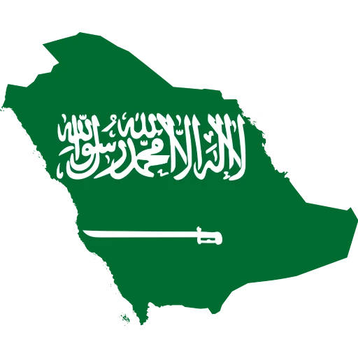 🇸🇦 Стикер «Country Of Asia» для Telegram
