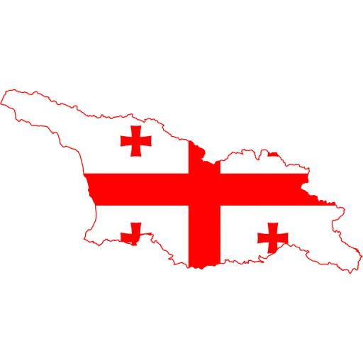 🇬🇪 Стикер «Country Of Asia» для Telegram