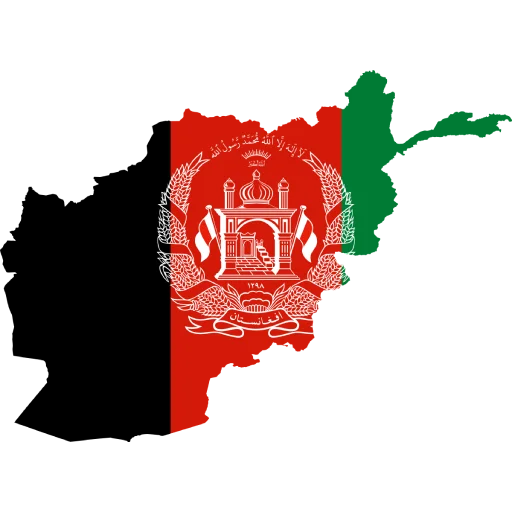 🇦🇫 Стикер «Country Of Asia» для Telegram